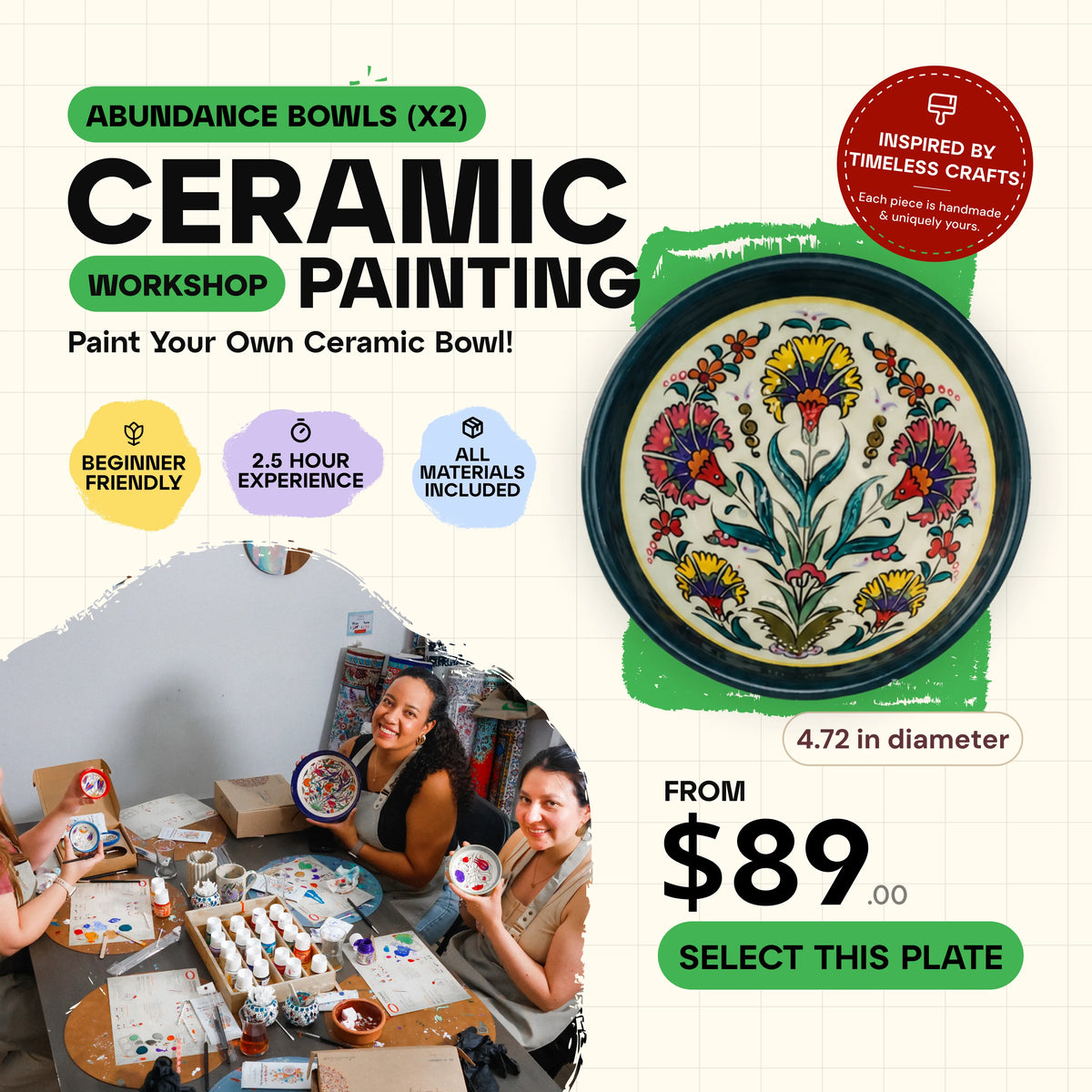 Ceramic Painting Workshop