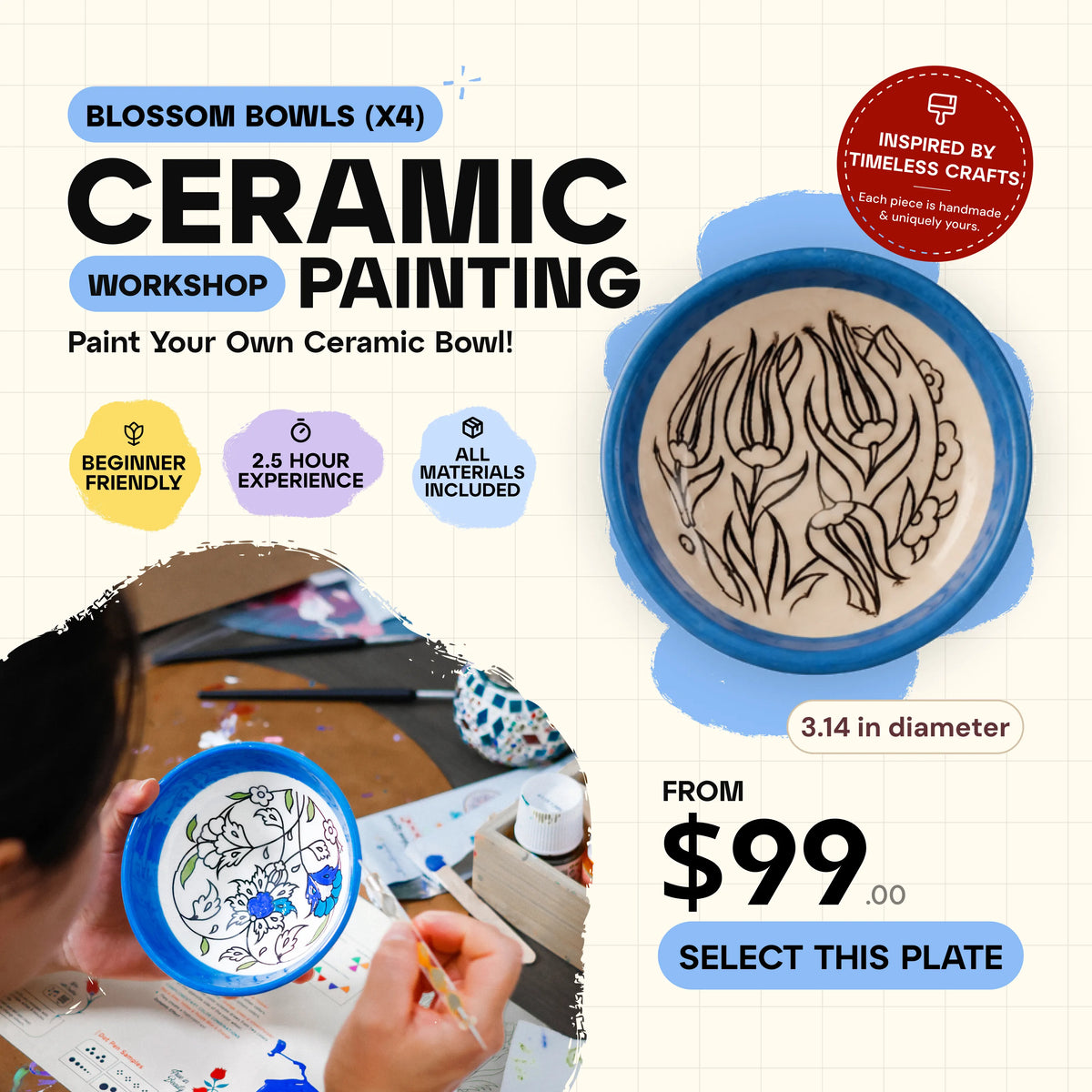 Ceramic Painting Workshop