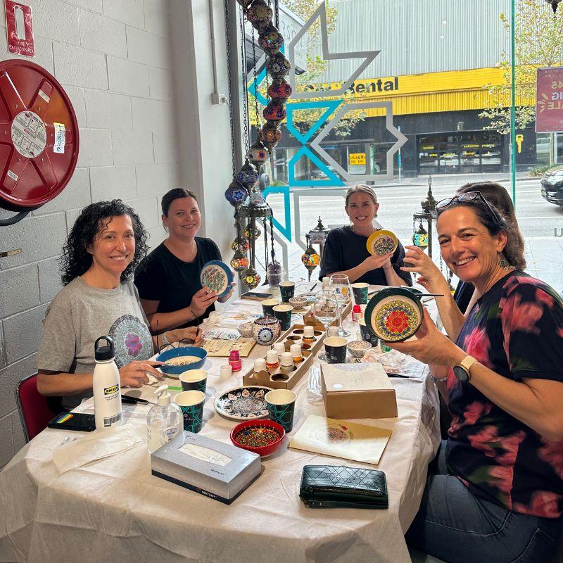 Ceramic Painting Workshop - Artmasterclass USA West