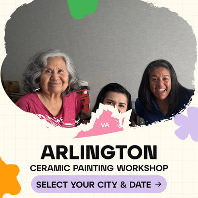 Ceramic Painting Workshop Classes in Arlington, VA - Artmasterclass GlobalWorkshop