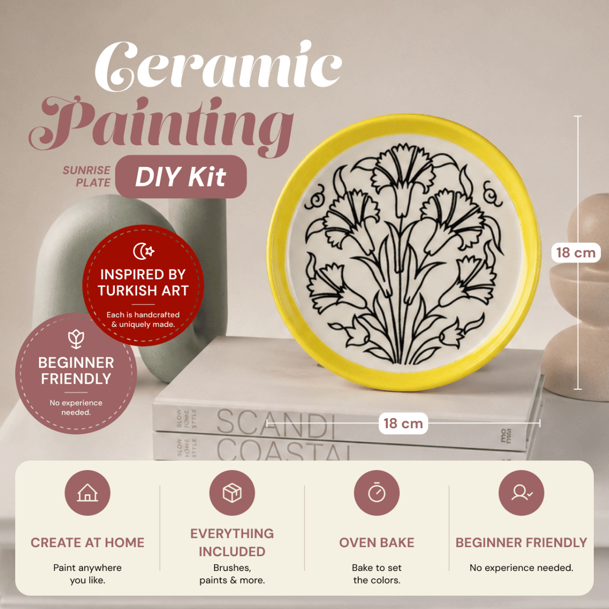 Ceramic Painting Workshop Classes in Bend - Artmasterclass USA West