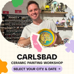 Ceramic Painting Workshop Classes in Carlsbad - Artmasterclass USA West