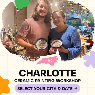 Ceramic Painting Workshop Classes in Charlotte, NC - Artmasterclass GlobalWorkshop