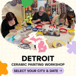 Ceramic Painting Workshop Classes in Detroit, MI - Artmasterclass GlobalWorkshop