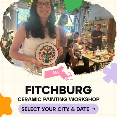 Ceramic Painting Workshop Classes in Fitchburg, MA - Artmasterclass GlobalWorkshop