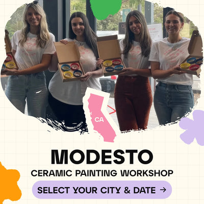 Ceramic Painting Workshop Classes in Modesto, CA - Artmasterclass GlobalWorkshop