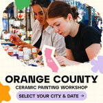 Ceramic Painting Workshop Classes in Orange County - Artmasterclass USA WestWorkshop