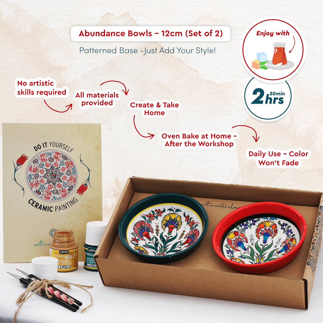Ceramic Painting Workshop Classes in Palo Alto - Artmasterclass USA West
