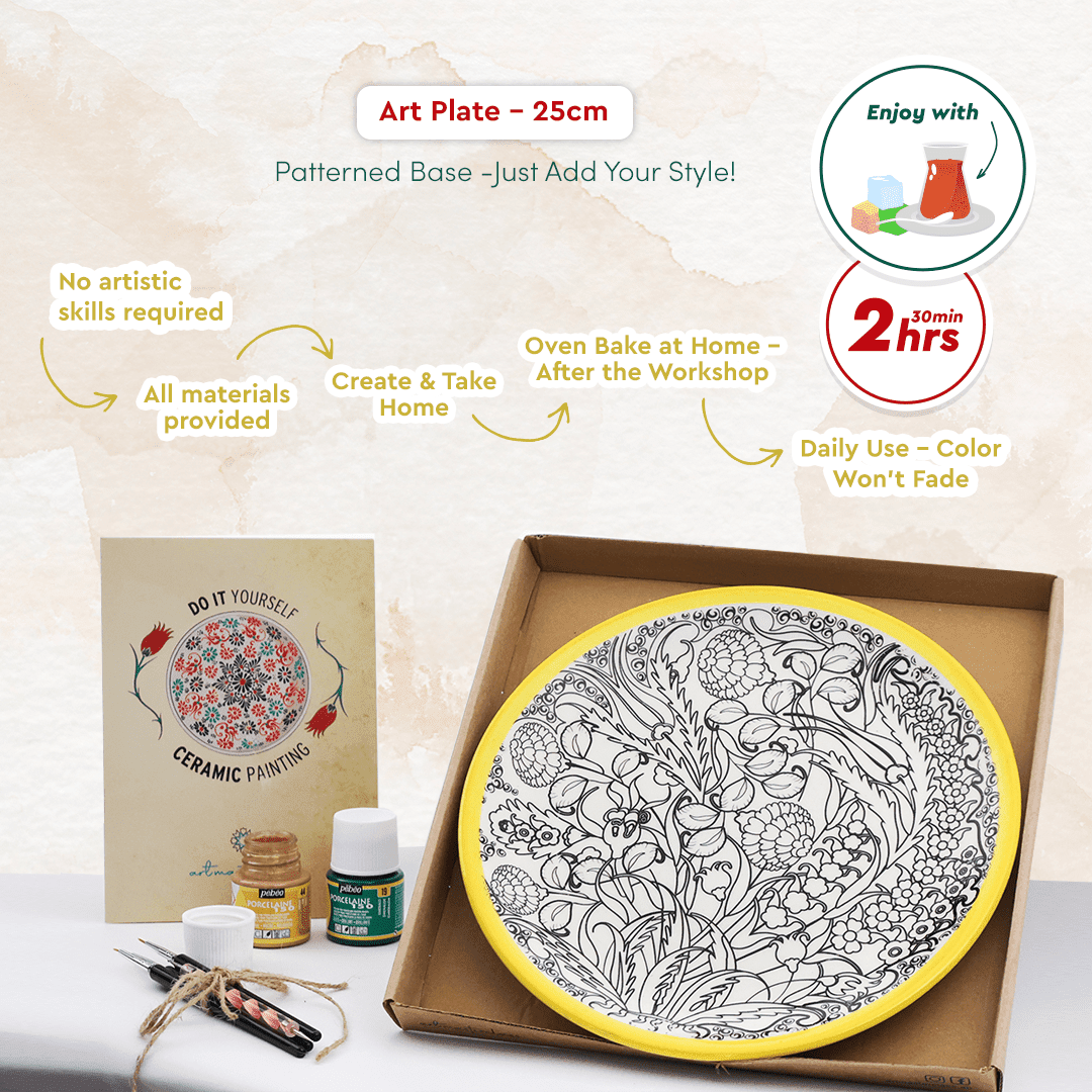 Ceramic Painting Workshop Classes in Paso Robles - Artmasterclass USA West