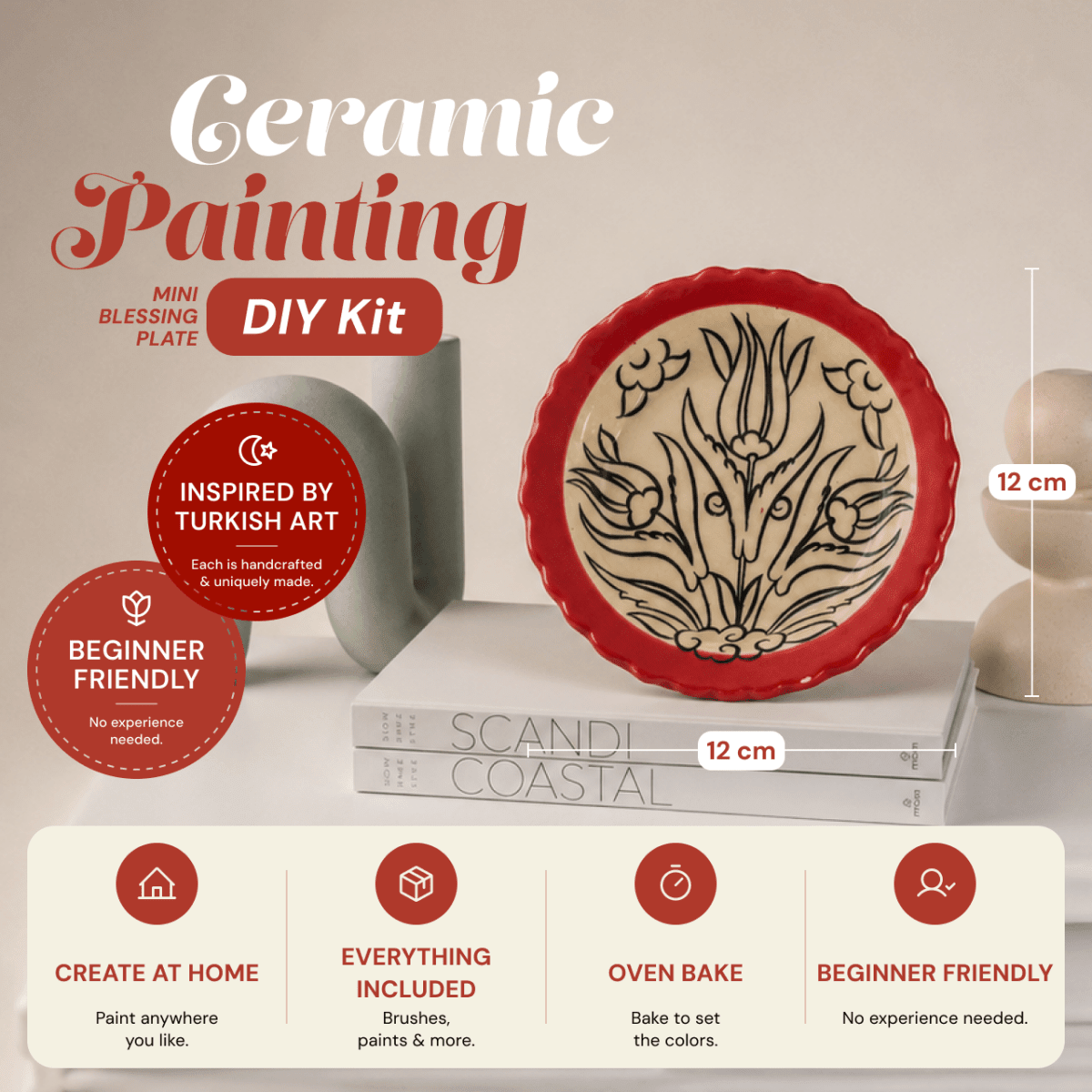 Ceramic Painting Workshop Classes in Paso Robles - Artmasterclass USA West