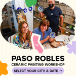 Ceramic Painting Workshop Classes in Paso Robles - Artmasterclass USA West