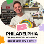 Ceramic Painting Workshop Classes in Philadelphia, PA - Artmasterclass GlobalWorkshop