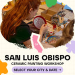 Ceramic Painting Workshop Classes in San Luis Obispo - Artmasterclass USA West