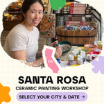Ceramic Painting Workshop Classes in Santa Rosa - Artmasterclass USA West