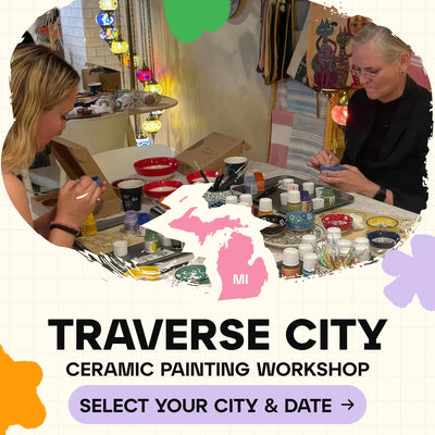 Ceramic Painting Workshop Classes in Traverse City - Artmasterclass GlobalWorkshop