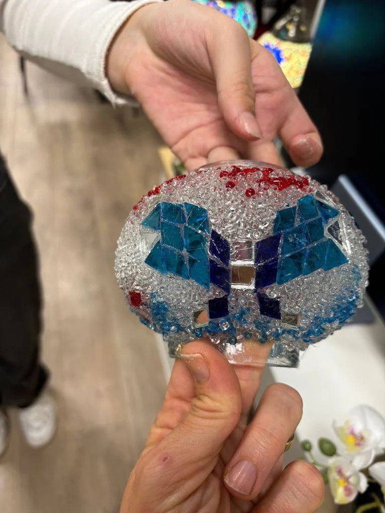 Mosaic lamp design