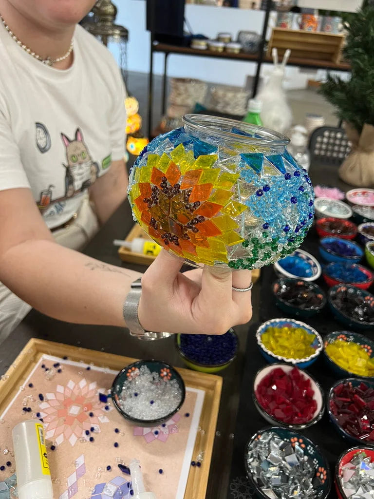 Mosaic lamp design
