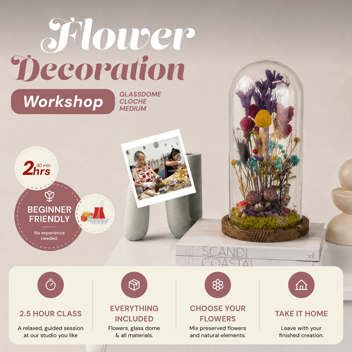 Flower Decorating Classes in Orange County - Artmasterclass USA West