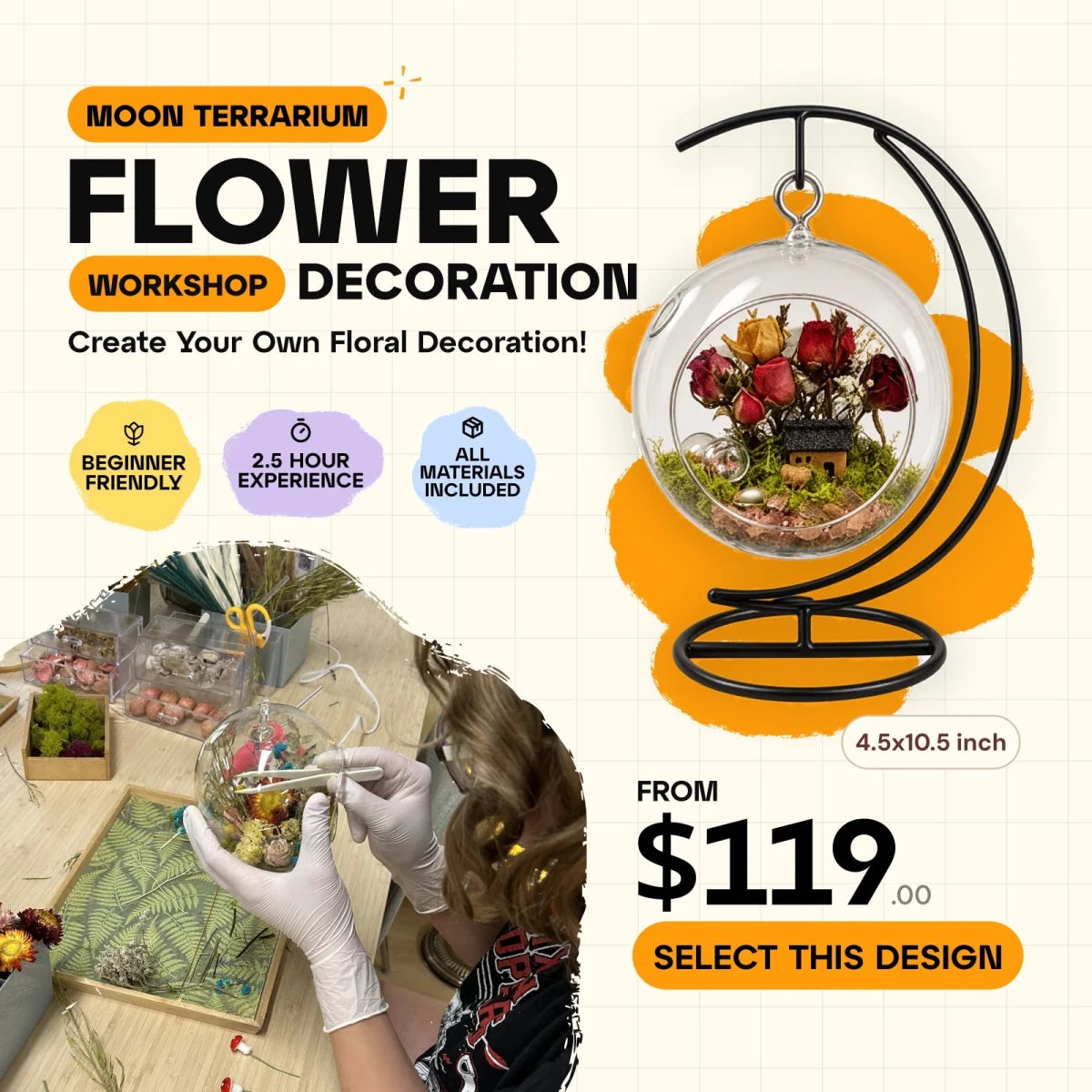 Flower Decorating Classes in Orange County, CA - Artmasterclass GlobalWorkshop