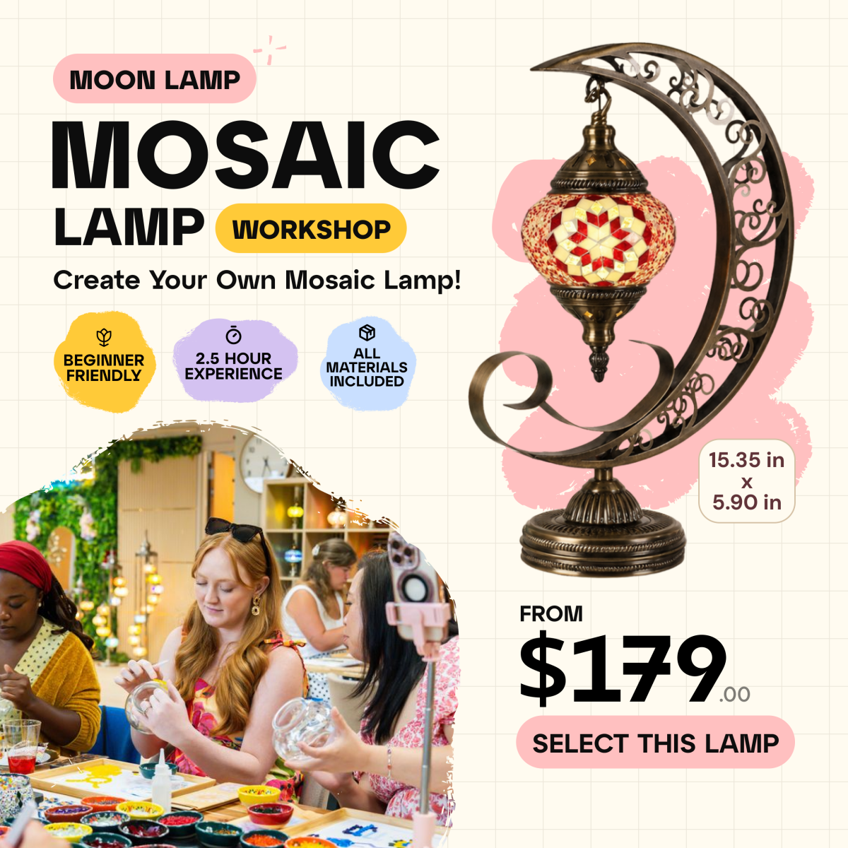 Mosaic Workshop Classes in Orange County, CA - Artmasterclass GlobalWorkshop