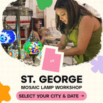 Mosaic Workshop Classes in St. George - Artmasterclass USA WestWorkshop