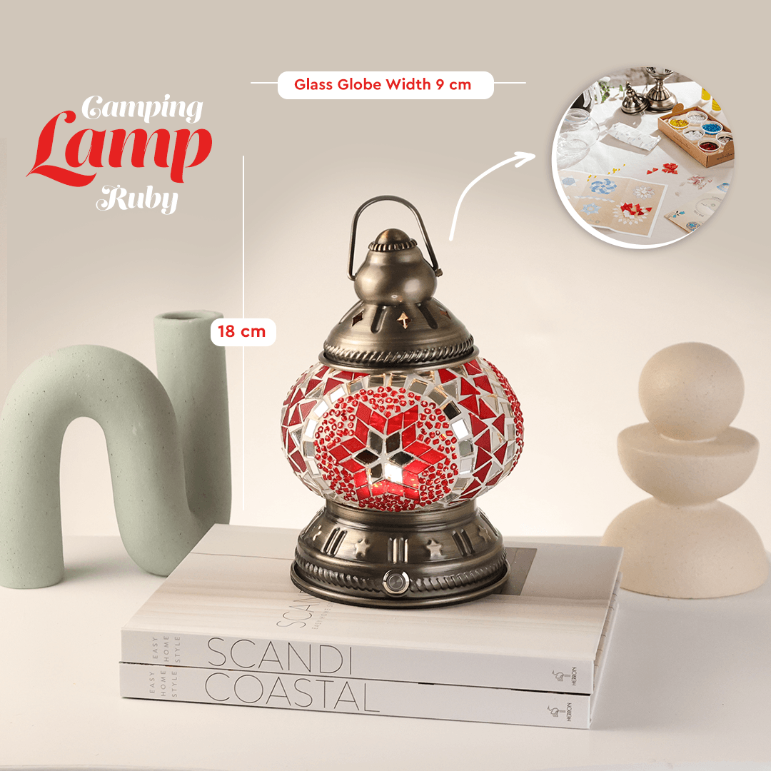 Rechargeable Camping Lamp DIY Kit - Artmasterclass USA WestDIY Kits