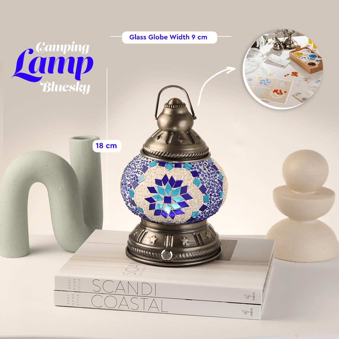 Rechargeable Camping Lamp DIY Kit - Artmasterclass USA WestDIY Kits