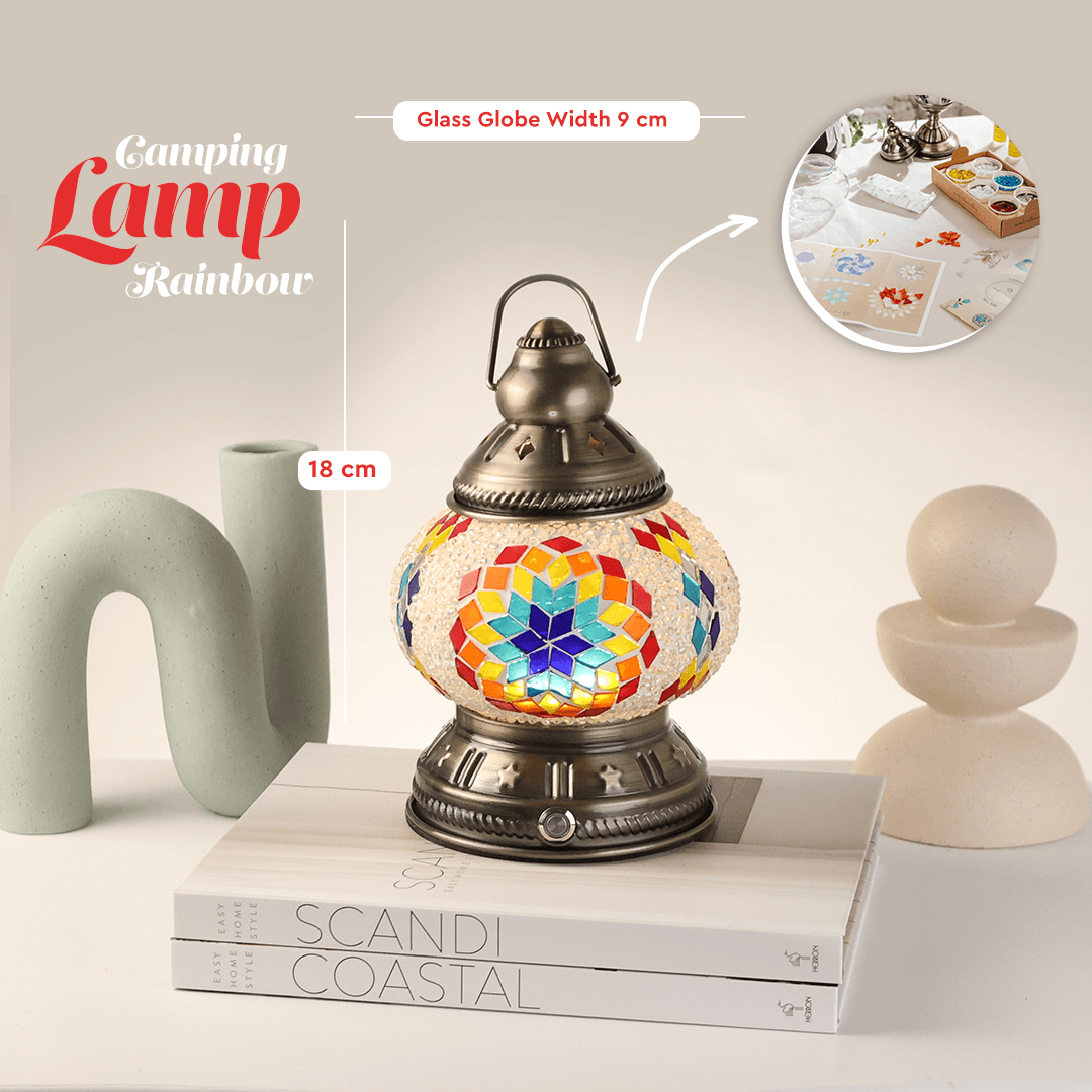 Rechargeable Camping Lamp DIY Kit - Artmasterclass USA WestDIY Kits