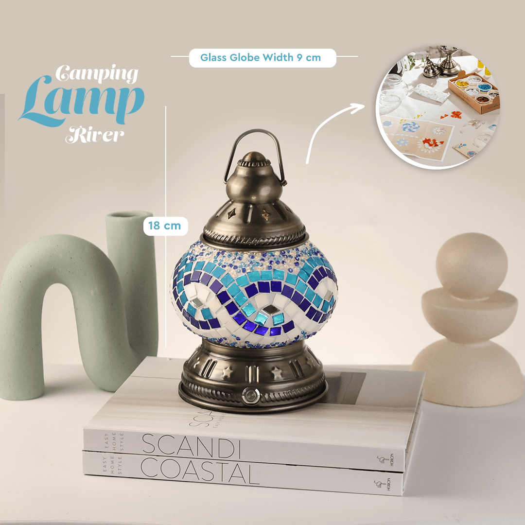 Rechargeable Camping Lamp DIY Kit - Artmasterclass USA WestDIY Kits