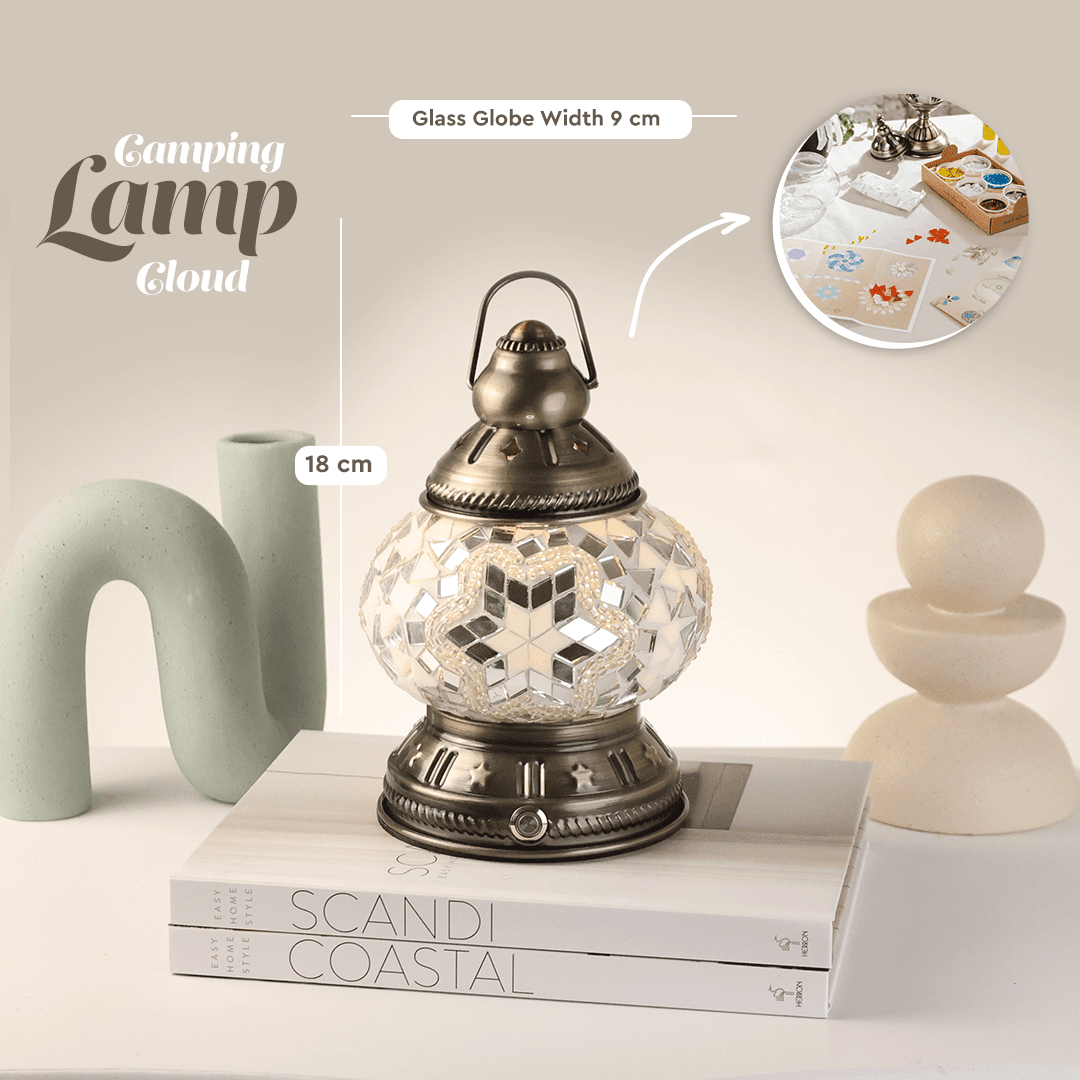 Rechargeable Camping Lamp DIY Kit - Artmasterclass USA WestDIY Kits