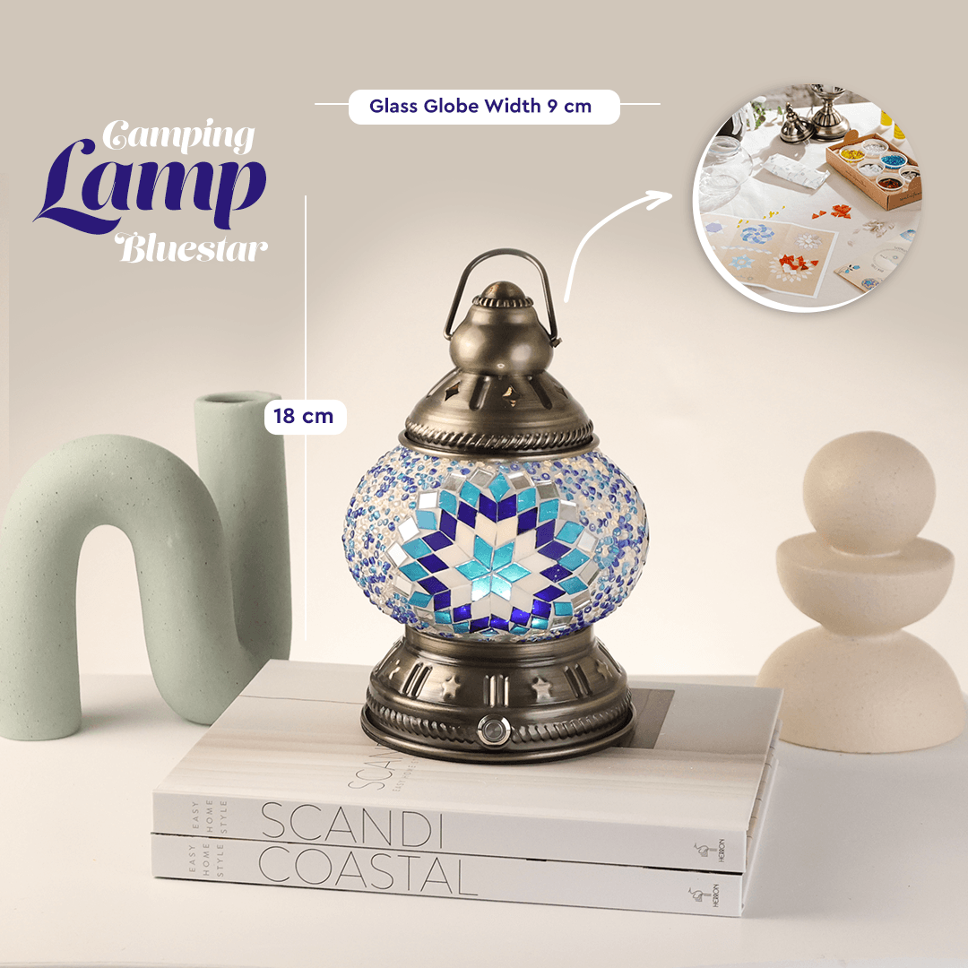 Rechargeable Camping Lamp DIY Kit - Artmasterclass USA WestDIY Kits