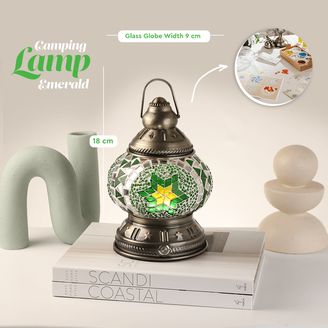 Rechargeable Camping Lamp DIY Kit - Artmasterclass USA WestDIY Kits