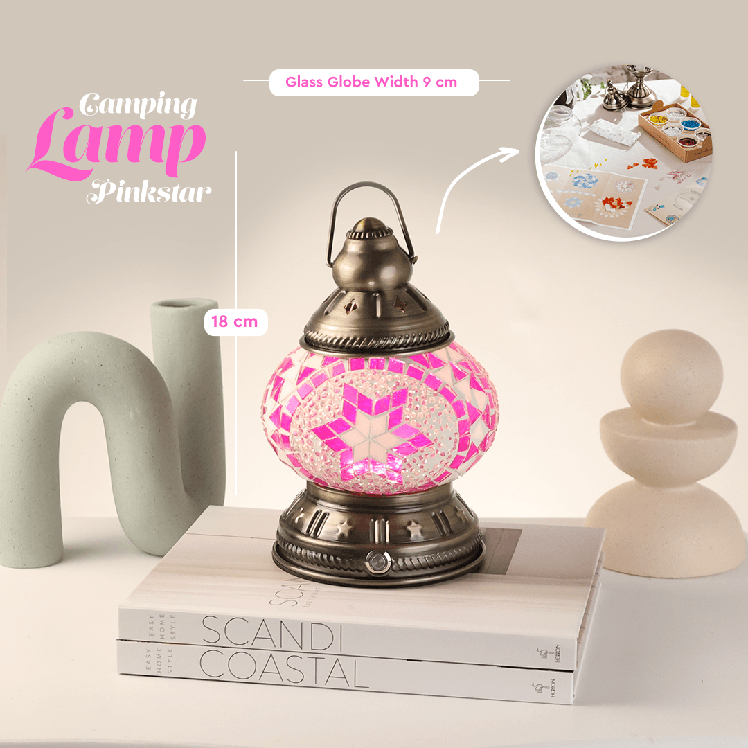 Rechargeable Camping Lamp DIY Kit - Artmasterclass USA WestDIY Kits