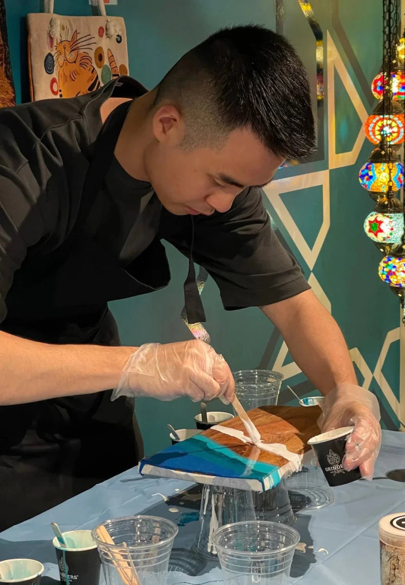 Resin Art Workshop - Artmasterclass USA West