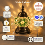 Short Table Lamp DIY Kit - Artmasterclass USA West